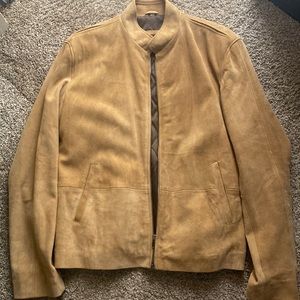 Sand Colored Suede Jacket